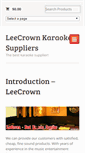 Mobile Screenshot of leecrown.com